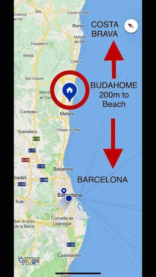 Espectacular Apartamento Cerca De Barcelona Con Free Wifi Canet De Mar Exterior foto